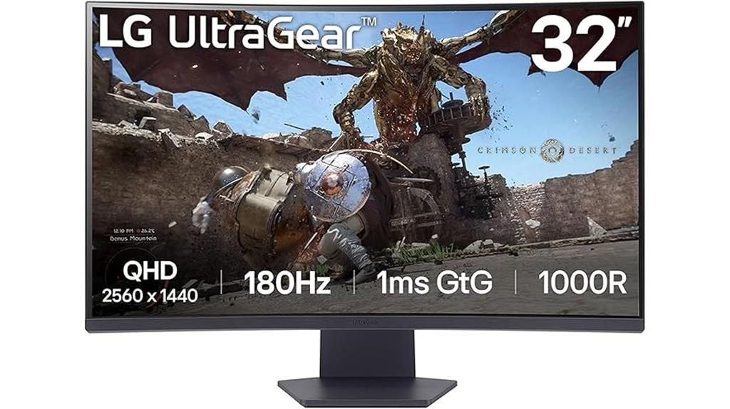 32 inch curved gaming monitor