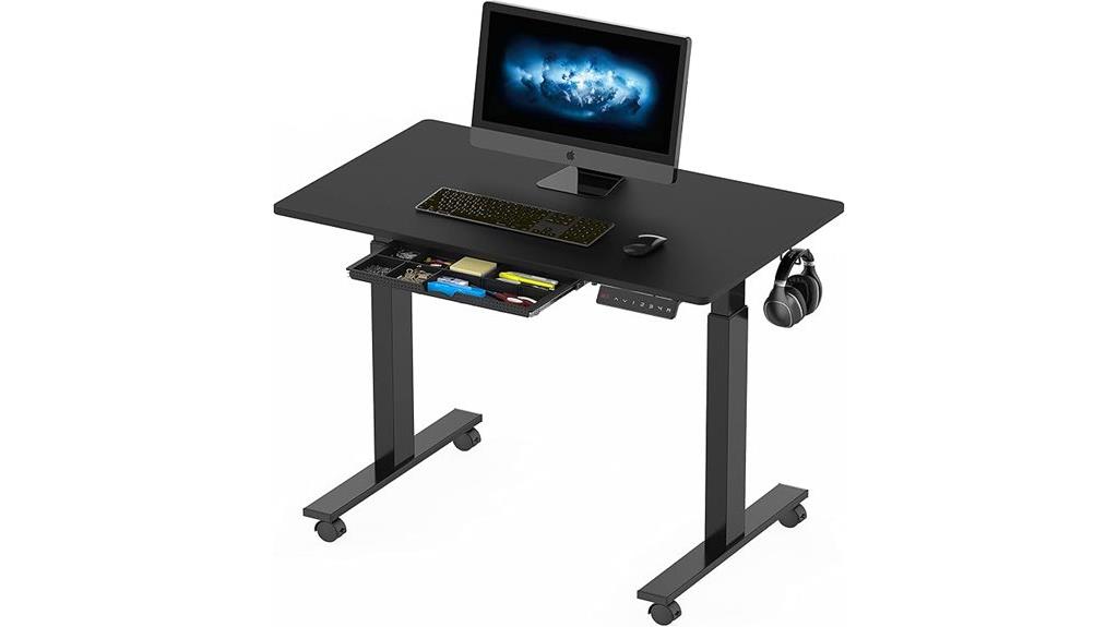 40 inch electric desk