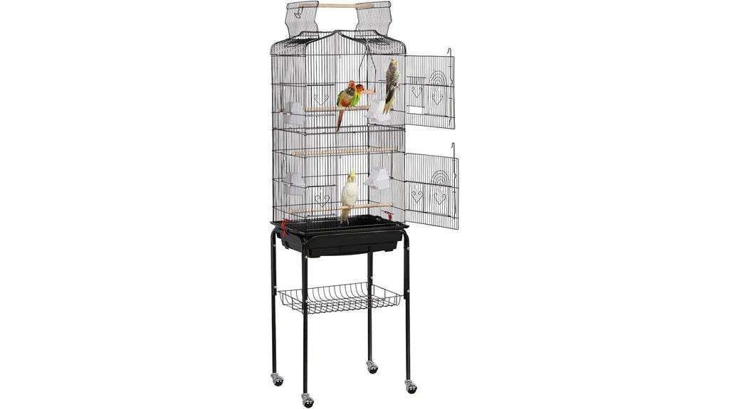 64 inch multi compartment cage