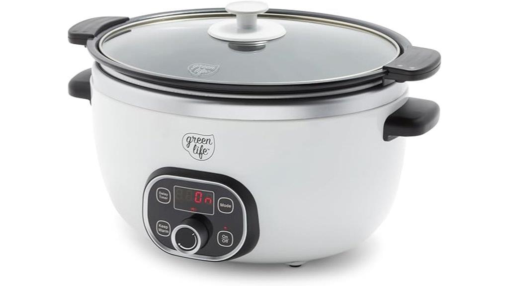 6 quart ceramic slow cooker
