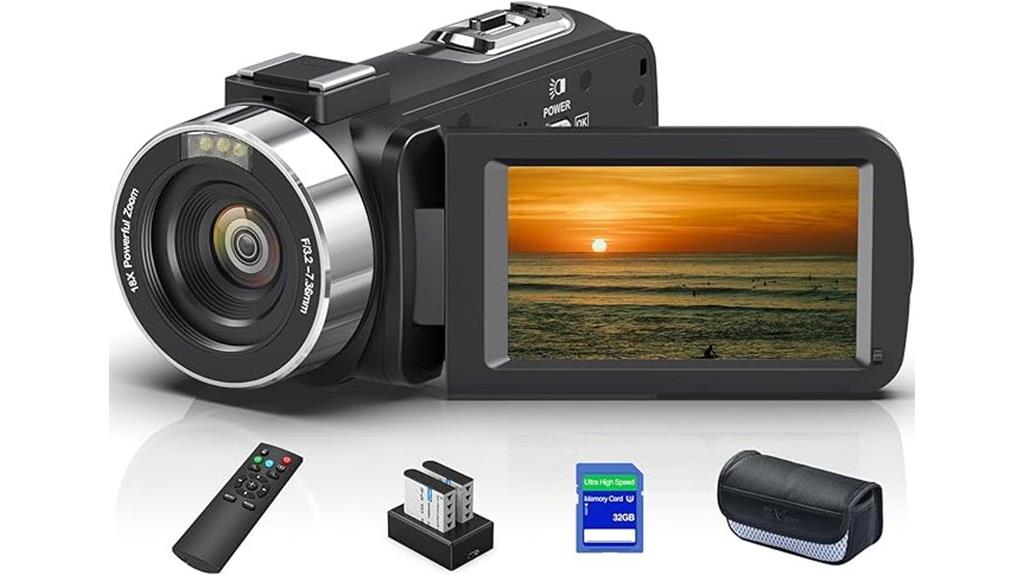 8k 64mp camcorder features