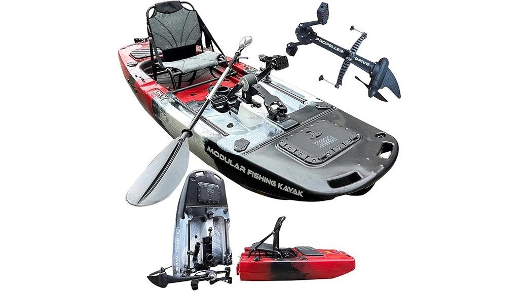 9 5ft raider modular kayak