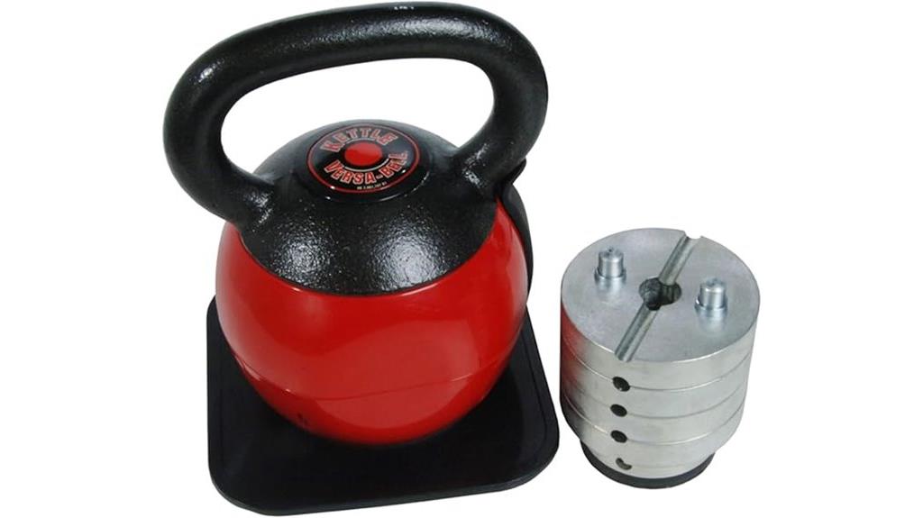 adjustable 36 lbs kettlebell