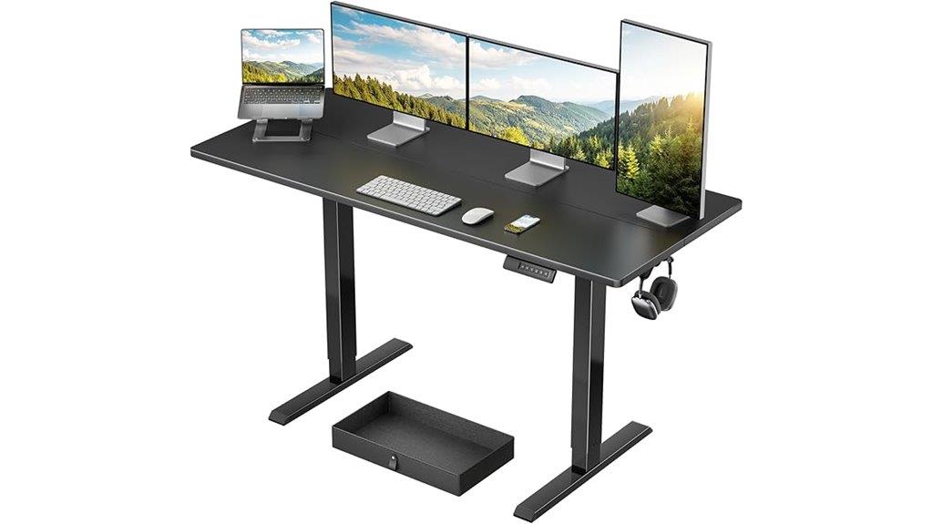 adjustable 48x24 desk
