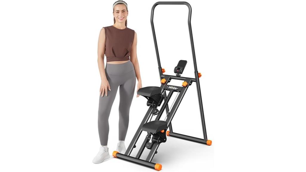 adjustable foldable stair stepper