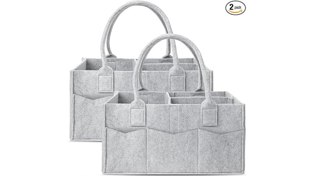 adorable castle diaper organizer