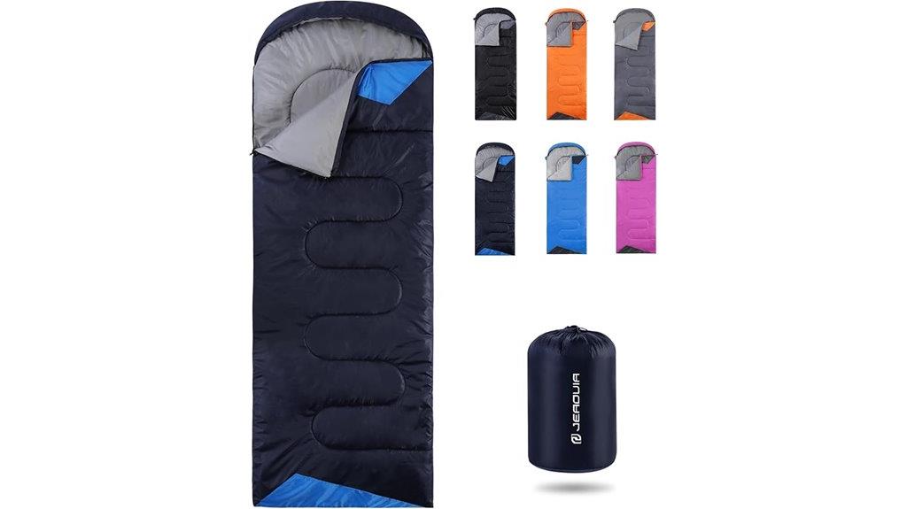 adult 20 f waterproof sleeping bag