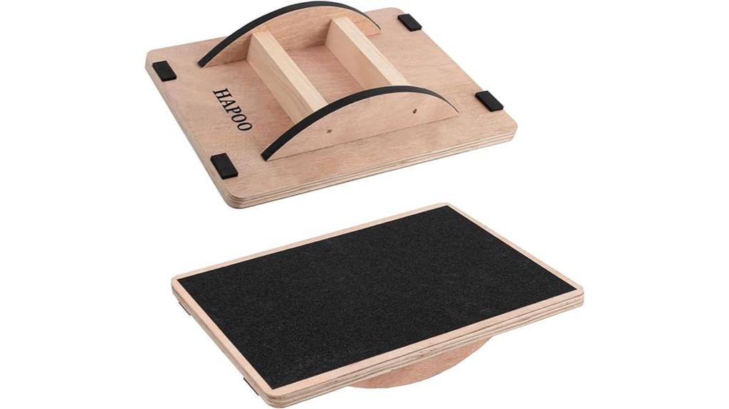 adult wooden balance board