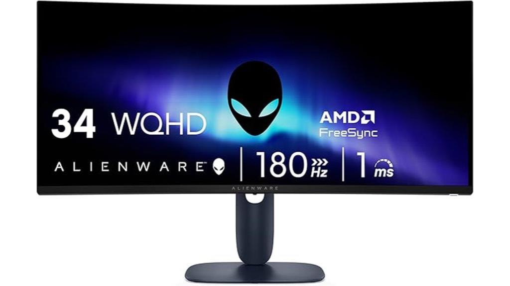 alienware curved gaming monitor