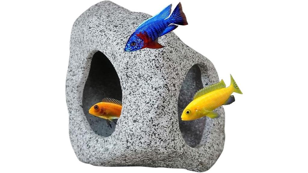 aquarium rock cave ornament