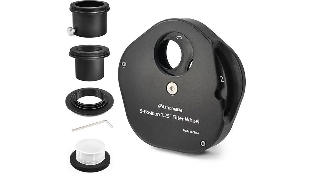 astromania 5 position filter wheel