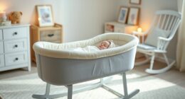 auto rocking bassinet with cry detection
