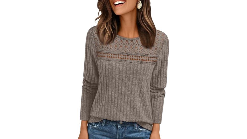 automet lace fall top