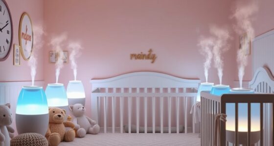 baby room humidifiers with lights
