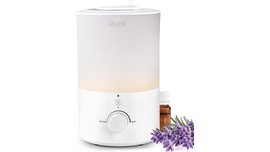 bedroom humidifier with large tank