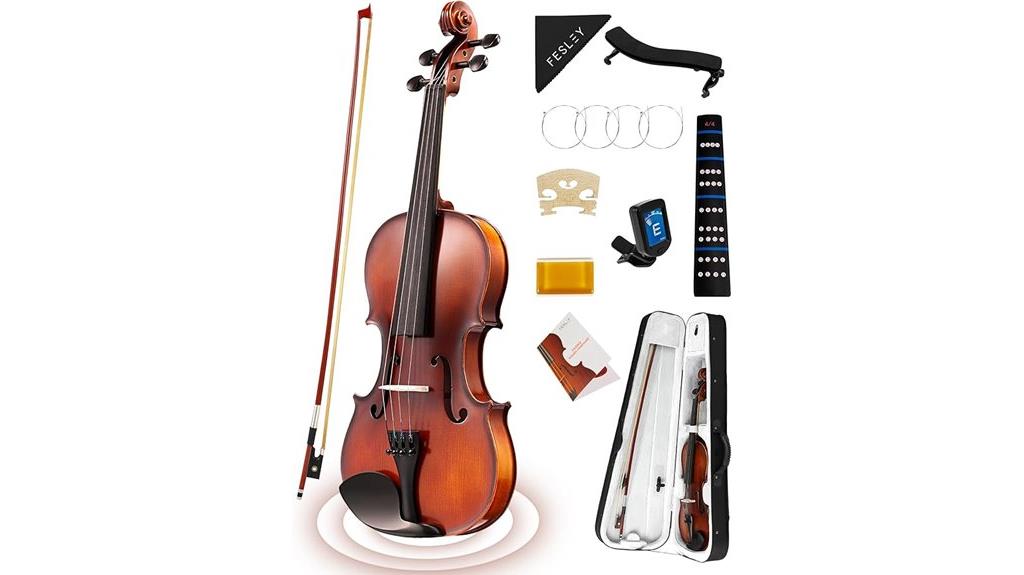 beginner violin kit included