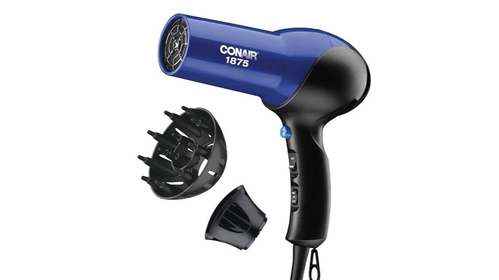 blue black 1875w turbo dryer