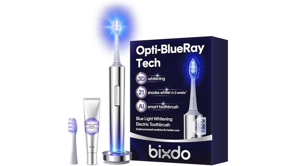 blue light toothbrush technology