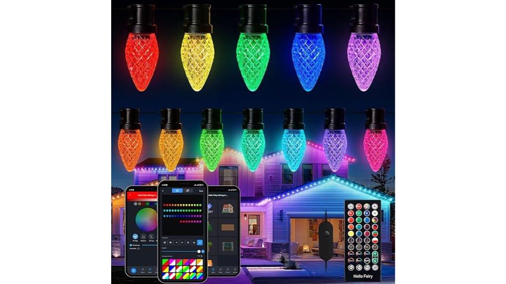 brightown rgb outdoor lights