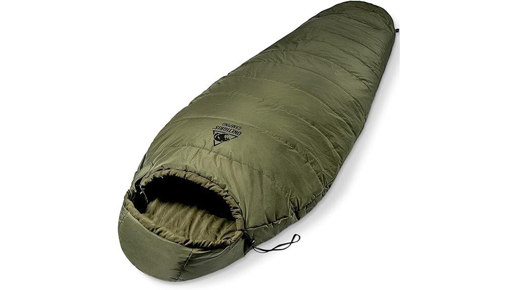 bushcraft sleeping bag durability