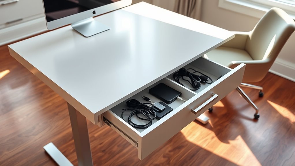 cable management ergonomics stability