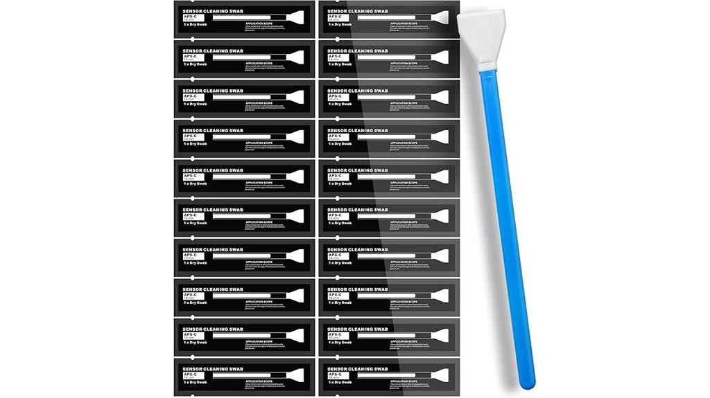 camera sensor cleaning swabs