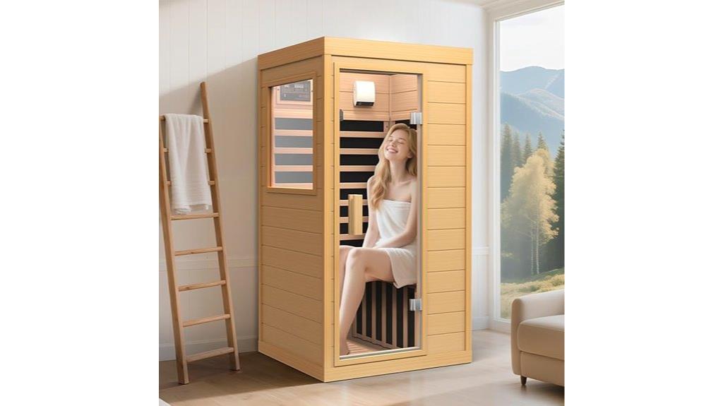 canadian hemlock sauna