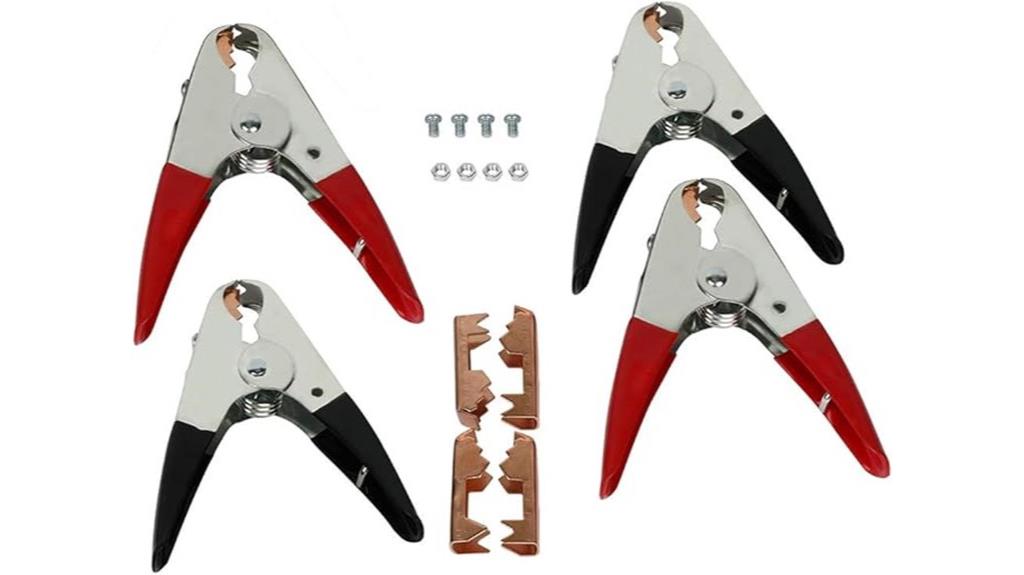 car and boat jumper clamps