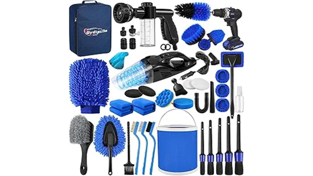 car detailing brush set