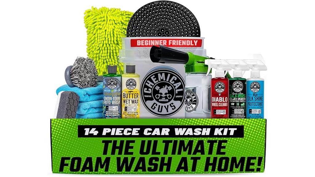 car wash kit included