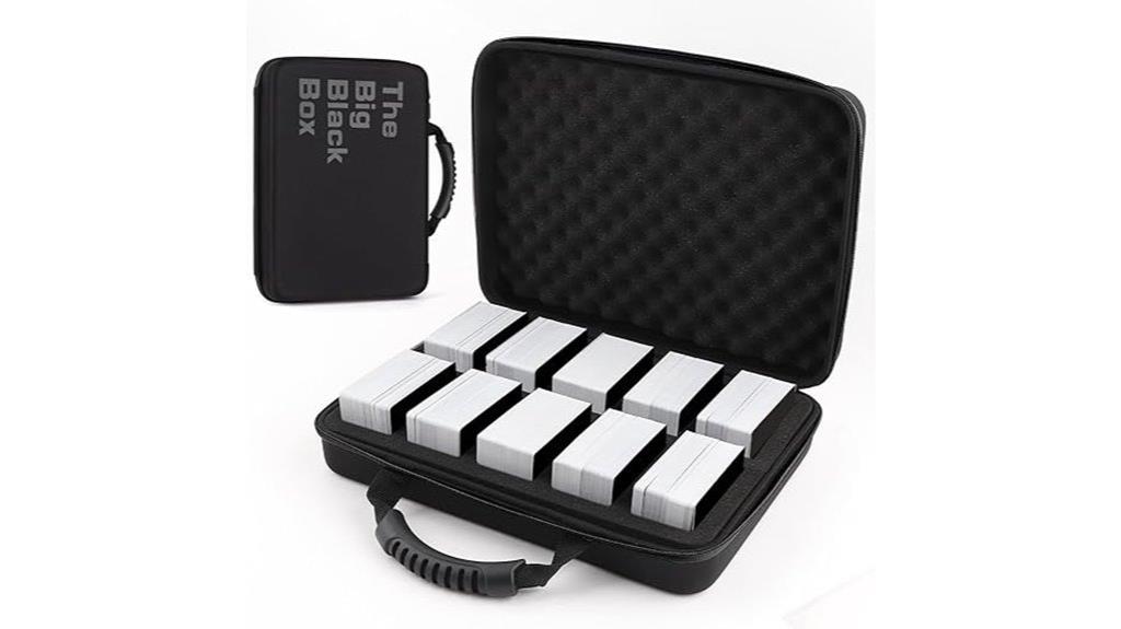 card storage case multiple card types