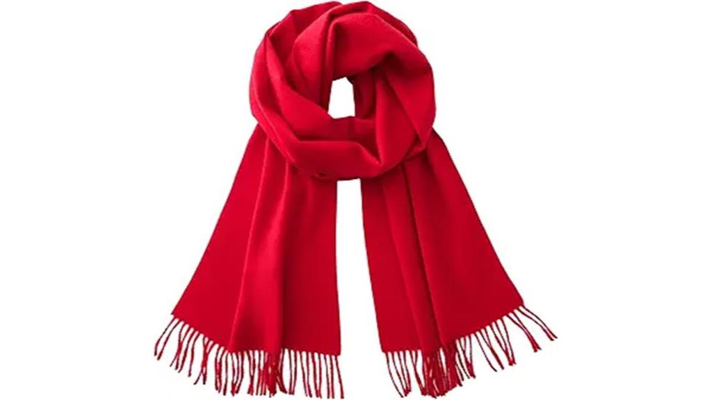 cashmere winter gift scarf