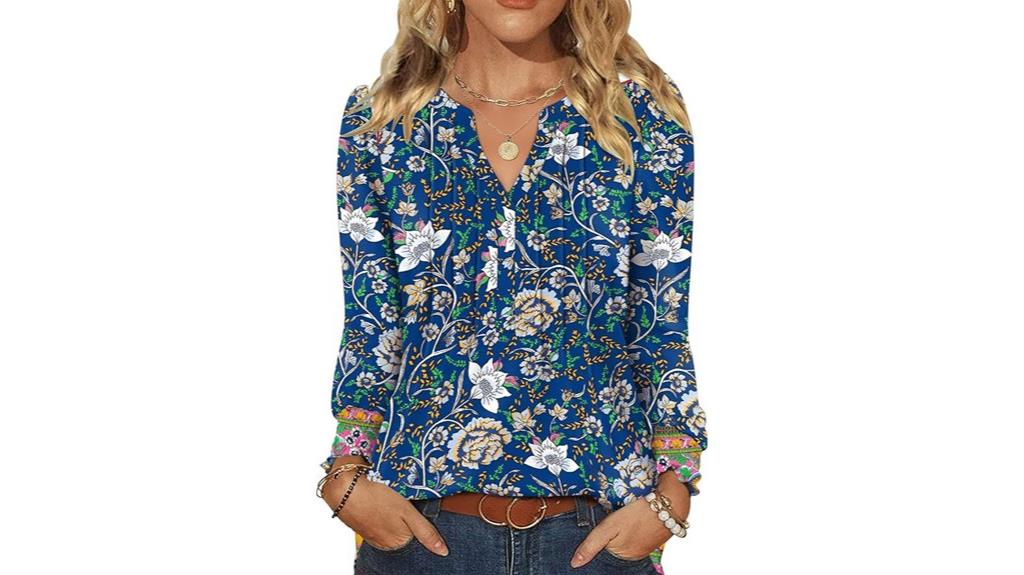 casual pleated ruffle top