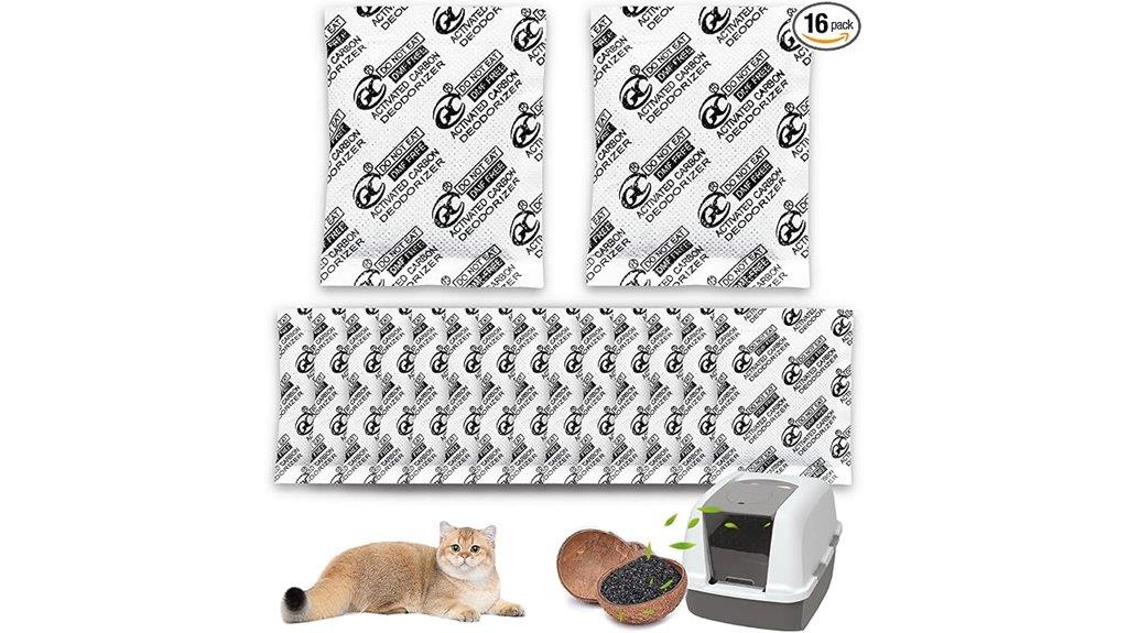 cat litter deodorizer packs