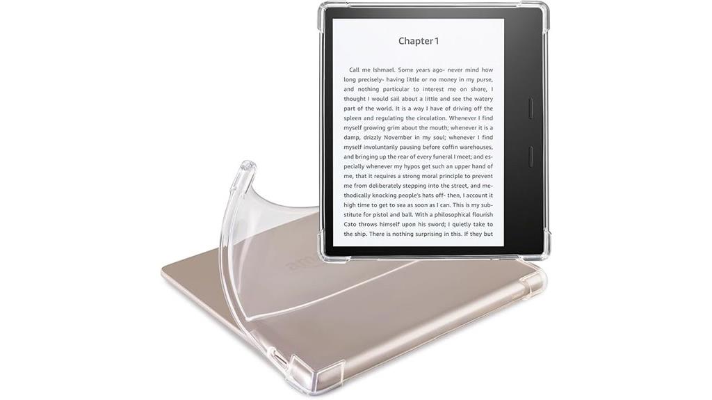 clear kindle oasis case