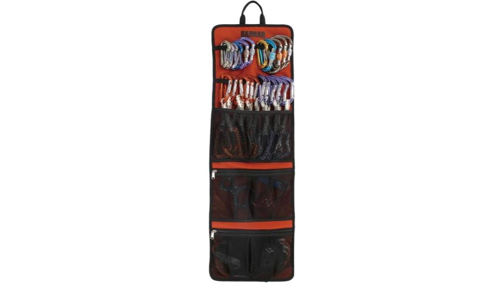 climbing gear hanging bag