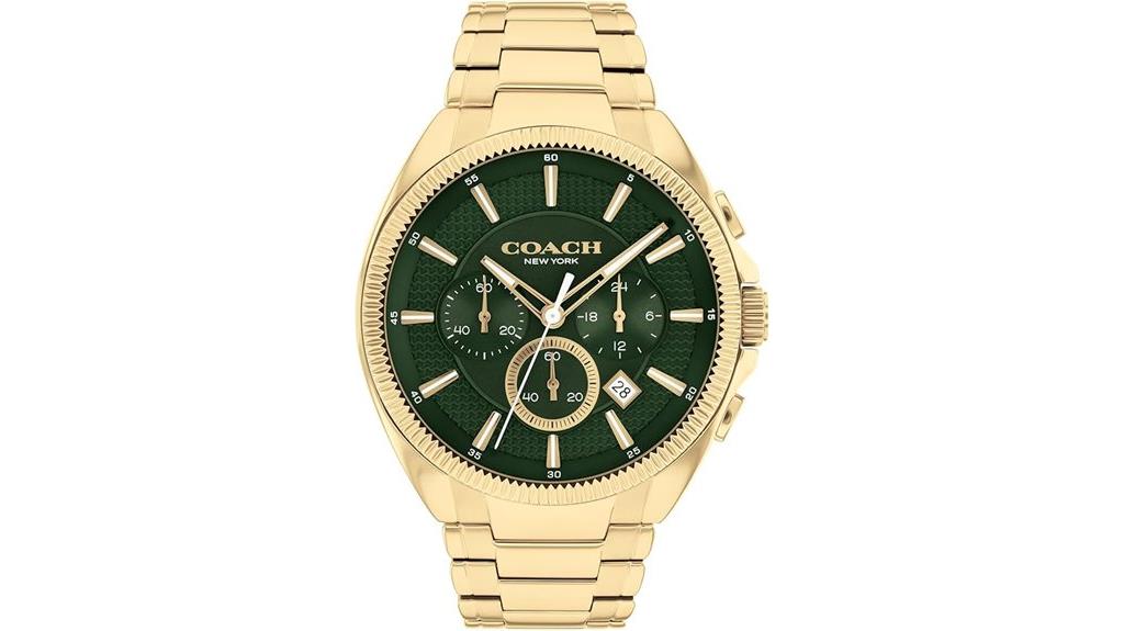 coach men s chronograph watch