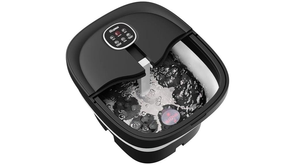 collapsible electric foot spa