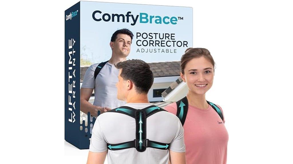 comfortable back support brace