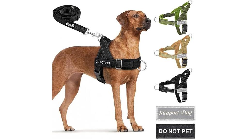 comfortable medium large harness