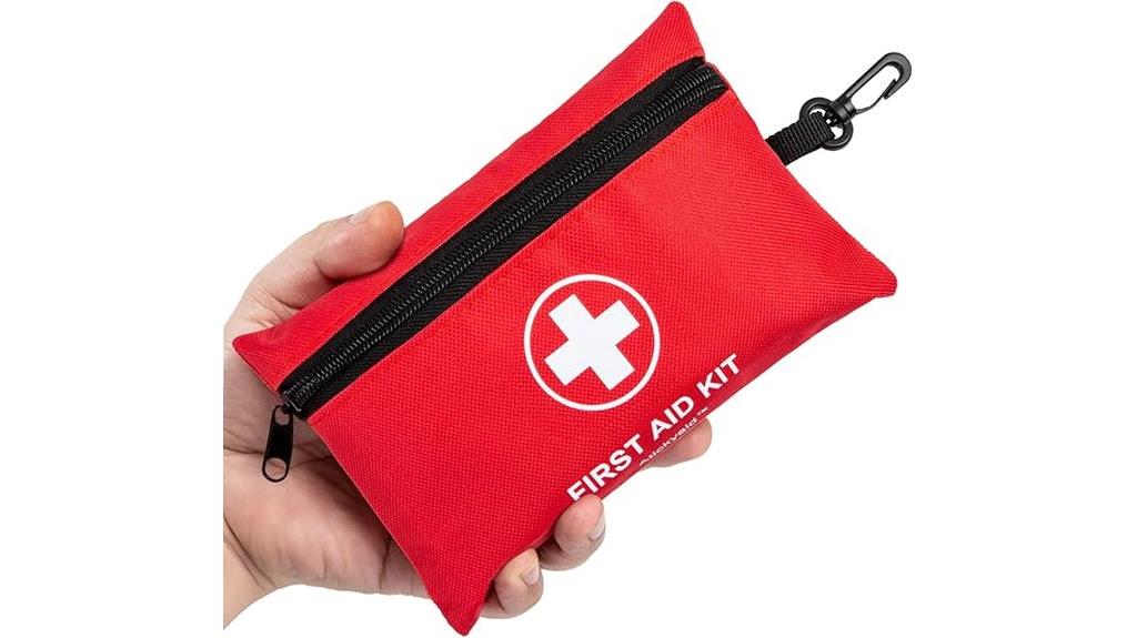 compact 140 piece first aid kit