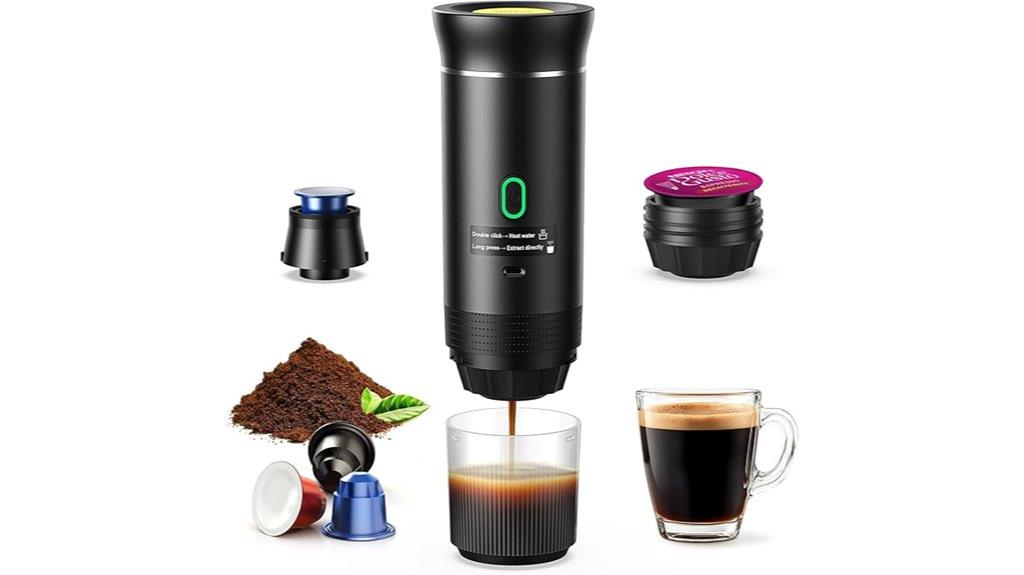 compact camping espresso maker