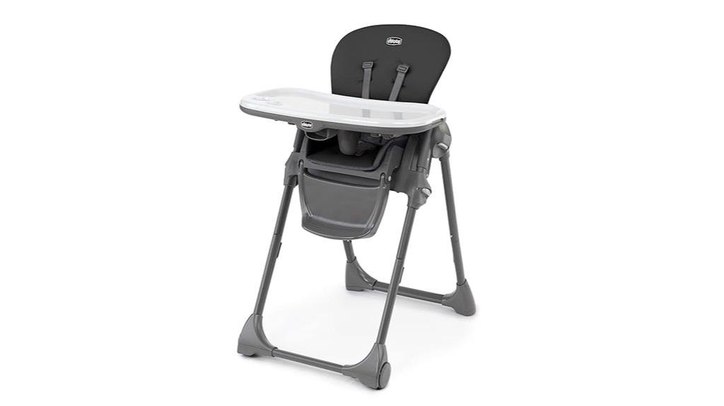 compact foldable baby high chair