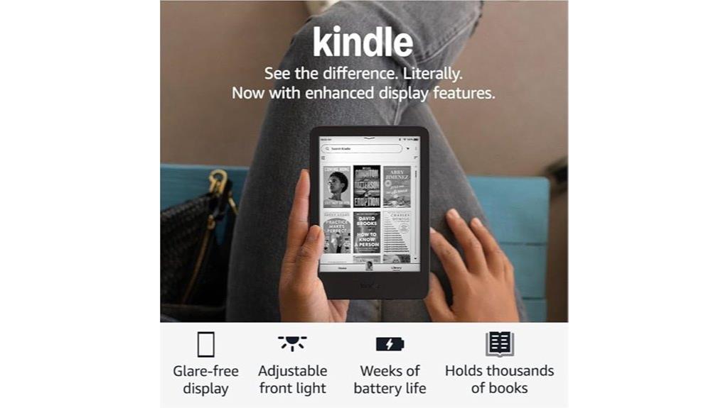 compact glare free e reader