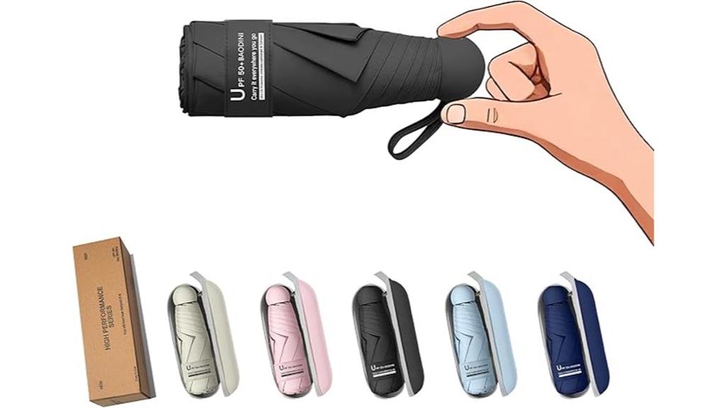 compact portable rain shield