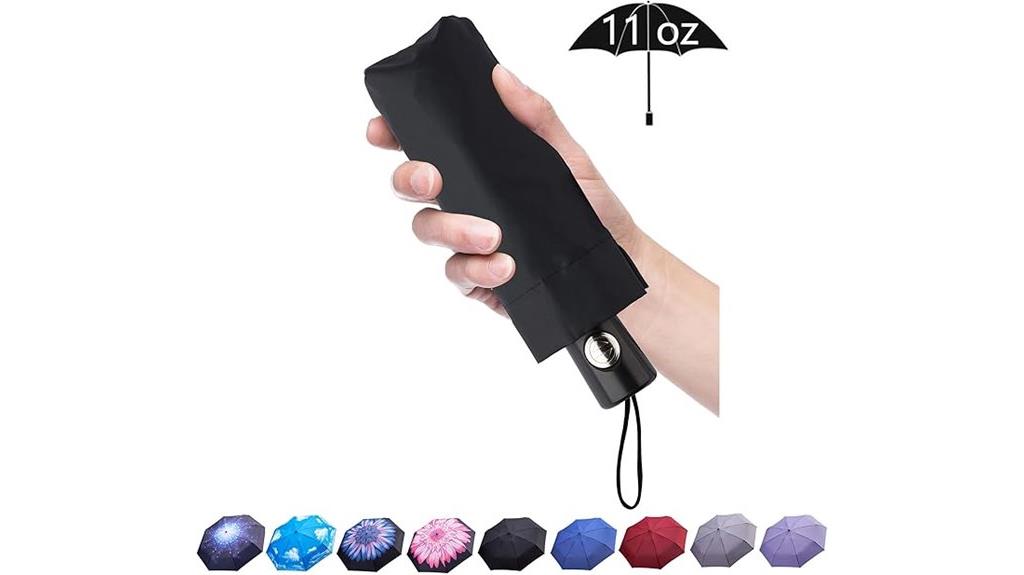 compact travel windproof umbrella