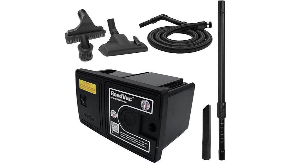 compact wall mounted vacuum