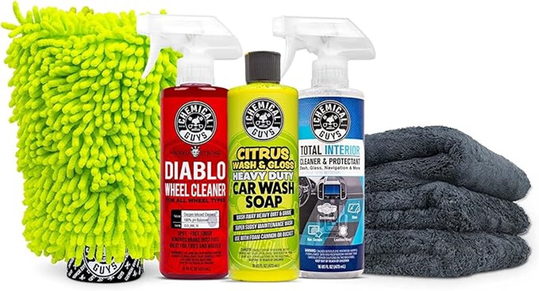 complete car wash kit