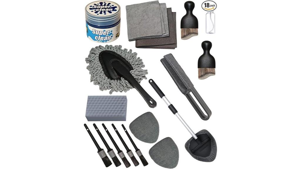 comprehensive interior cleaning set
