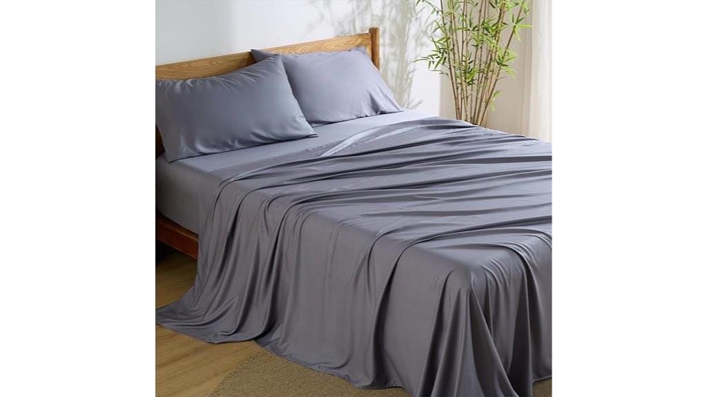 cooling bamboo queen sheets